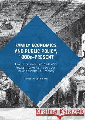 Family Economics and Public Policy, 1800s-Present: How Laws, Incentives, and Social Programs Drive Family Decision-Making and the Us Economy Way, Megan McDonald 9781349959082 Palgrave MacMillan - książka