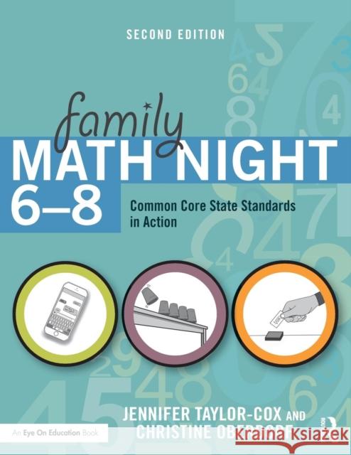 Family Math Night 6-8: Common Core State Standards in Action Jennifer Taylor-Cox Christine Oberdorf 9781138200999 Routledge - książka