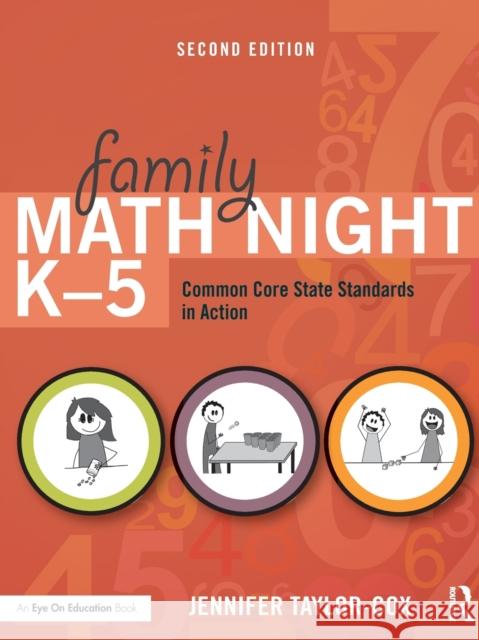 Family Math Night K-5: Common Core State Standards in Action Jennifer Taylor-Cox 9781138915541 Routledge - książka
