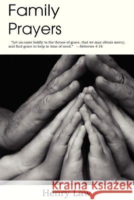 Family Prayers Henry Law 9781612037790 Bottom of the Hill Publishing - książka