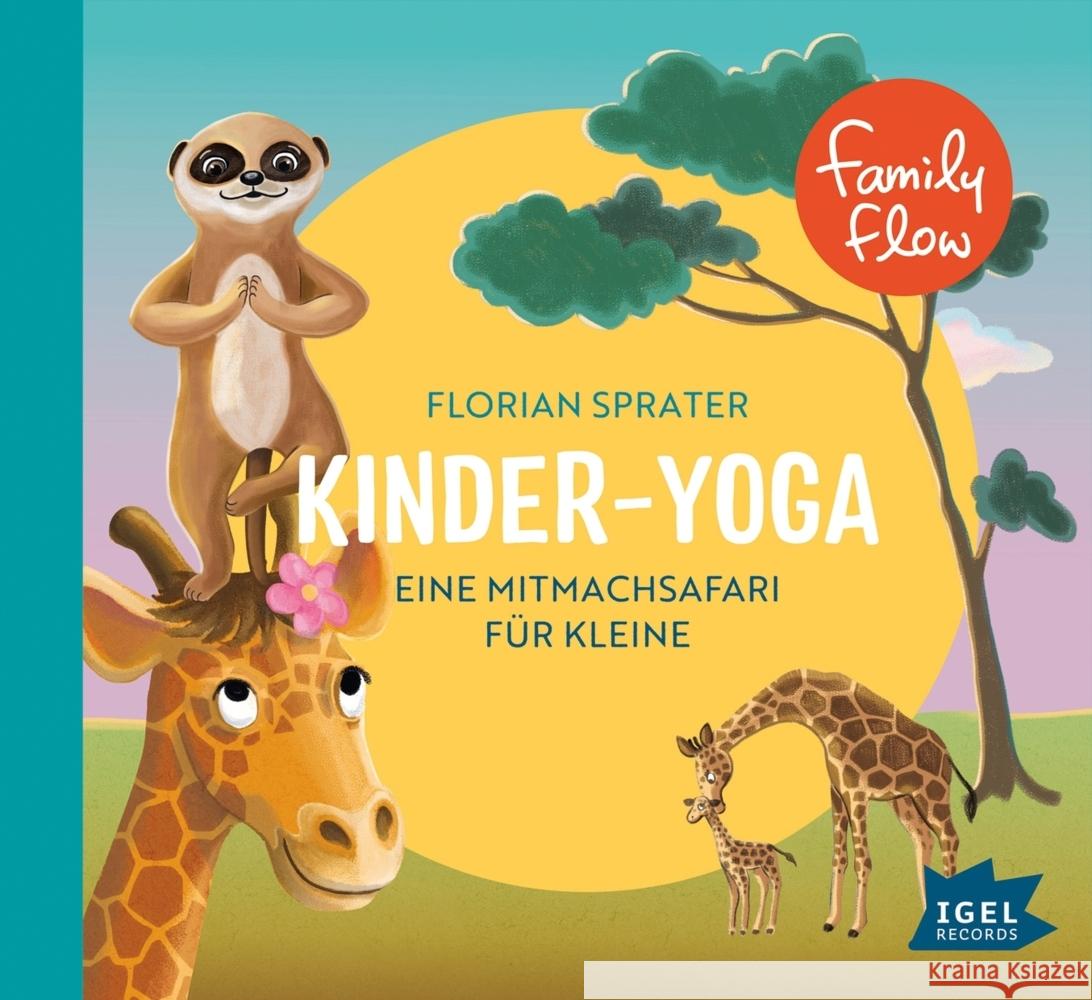FamilyFlow. Kinderyoga, 1 Audio-CD Sprater, Florian 9783731312932 Igel Records - książka
