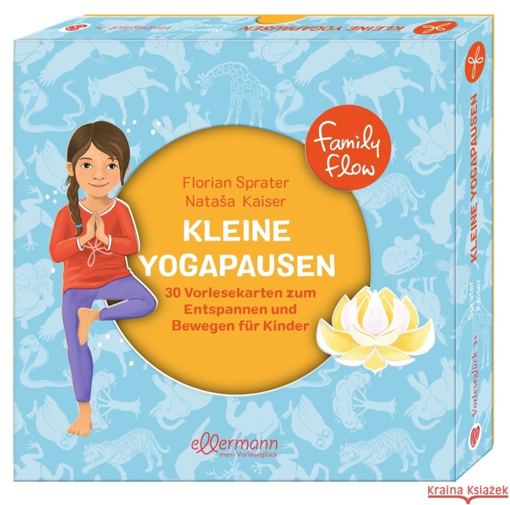 FamilyFlow. Kleine Yoga-Pausen Sprater, Florian 4260688740223 DRV - Ellermann - Non-Book - książka