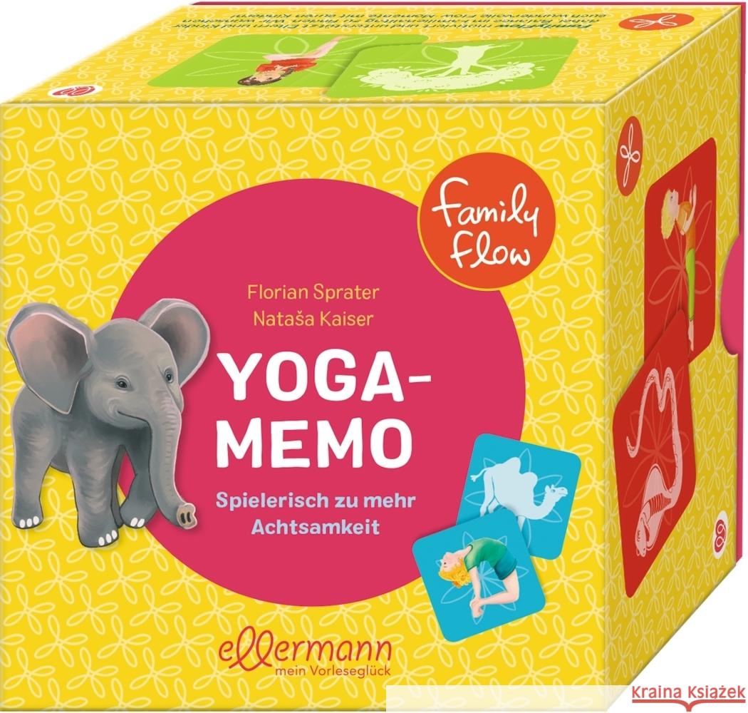 FamilyFlow. Yoga-Memo Sprater, Florian 4260688740384 Ellermann - książka