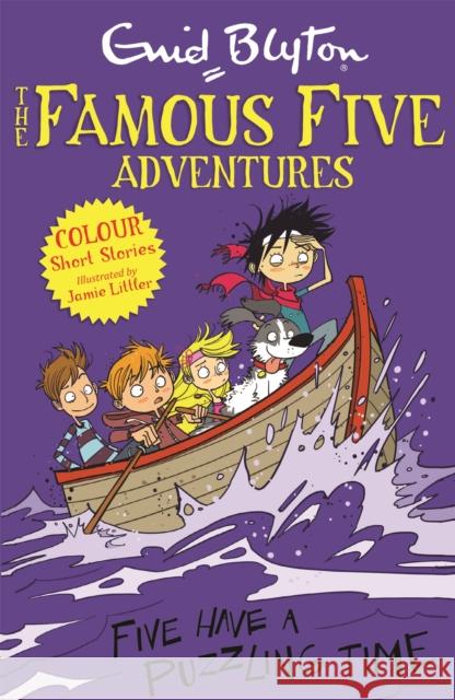 Famous Five Colour Short Stories: Five Have a Puzzling Time Enid Blyton 9781444916317 Hachette Children's Group - książka