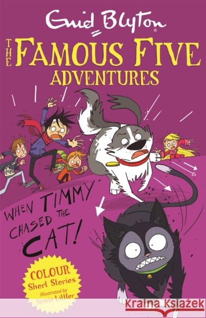 Famous Five Colour Short Stories: When Timmy Chased the Cat Enid Blyton 9781444916287 Hachette Kids Hodder Children - książka