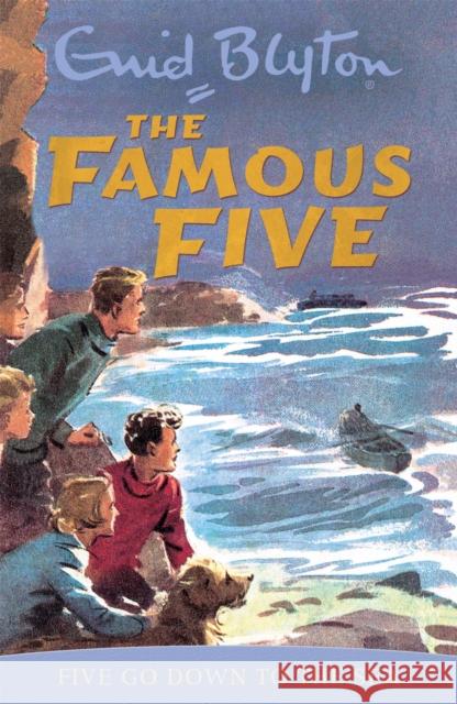 Famous Five: Five Go Down To The Sea: Book 12 Enid Blyton 9780340681176 Hachette Children's Group - książka