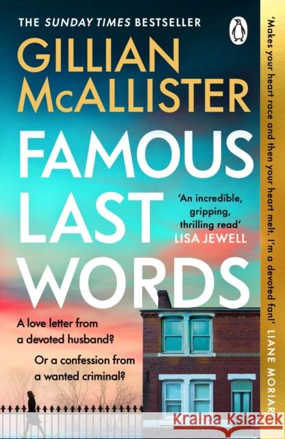 Famous Last Words Gillian McAllister 9781405957243 Penguin Books Ltd - książka