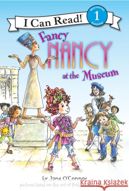 Fancy Nancy at the Museum Jane O'Connor Robin Preiss Glasser Ted Enik 9780061236082 HarperCollins - książka