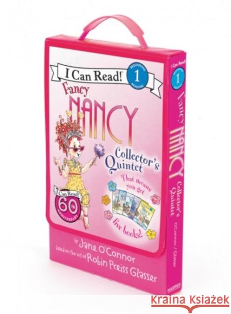 Fancy Nancy Collector's Quintet Jane O'Connor Robin Preiss Glasser 9780061719059 HarperTrophy - książka