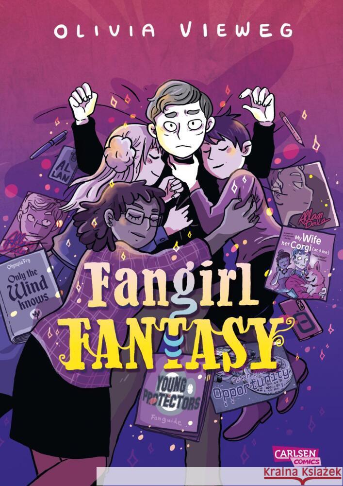 Fangirl Fantasy Vieweg, Olivia 9783551799951 Carlsen Comics - książka