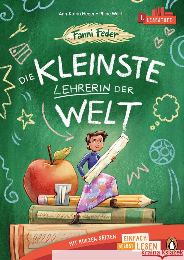Fanni Feder - Die kleinste Lehrerin der Welt Heger, Ann-Katrin 9783328304029 Penguin Junior - książka