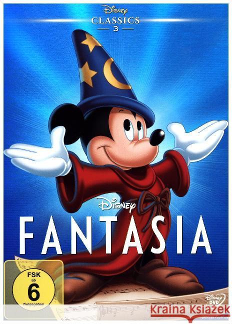 Fantasia, 1 DVD  8717418516666 Walt Disney Studios Home Entertainment - książka