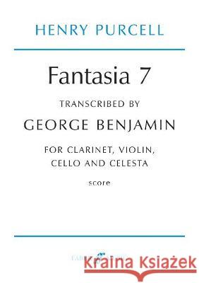 Fantasia 7: After Henry Purcell, Score George Benjamin 9780571517312 Faber & Faber - książka