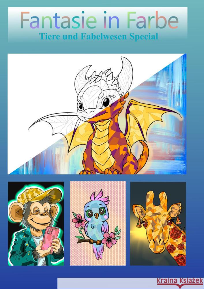 Fantasie in Farbe - Tiere und Fabelwesen Special Heise, Sandra 9783819403927 via tolino media - książka