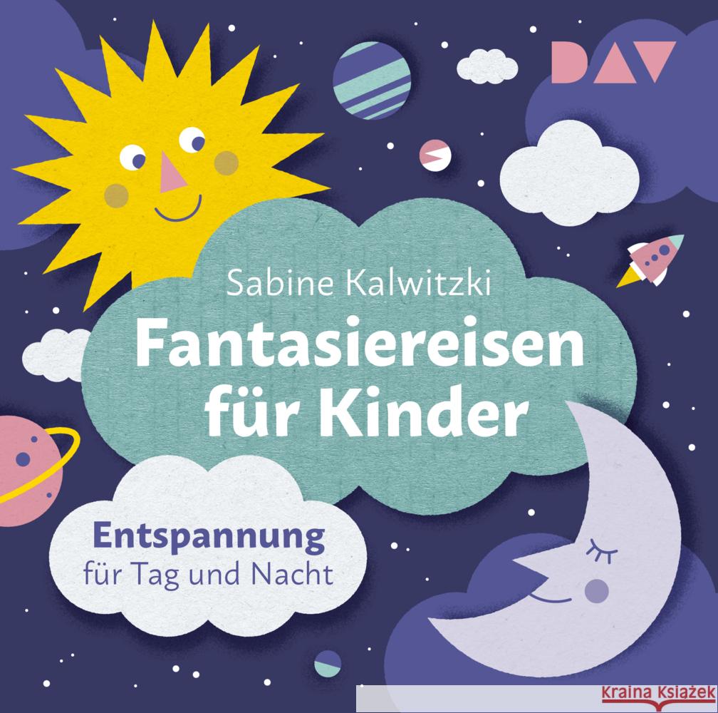 Fantasiereisen für Kinder - Entspannung für Tag und Nacht, 2 Audio-CD Kalwitzki, Sabine 9783742427151 Der Audio Verlag, DAV - książka