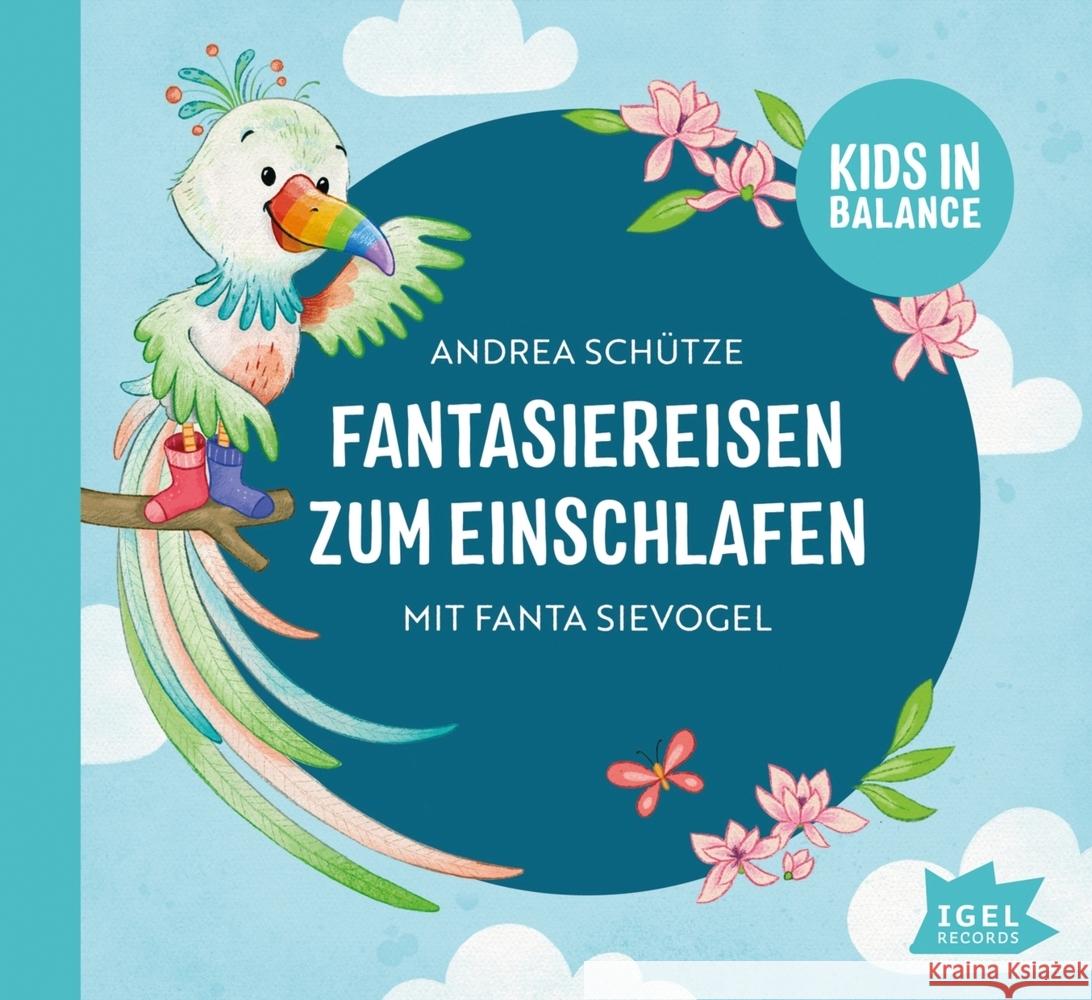 Fantasiereisen zum Einschlafen mit Fanta Sievogel, 2 Audio-CD Schütze, Andrea 9783731312819 Igel Records - książka
