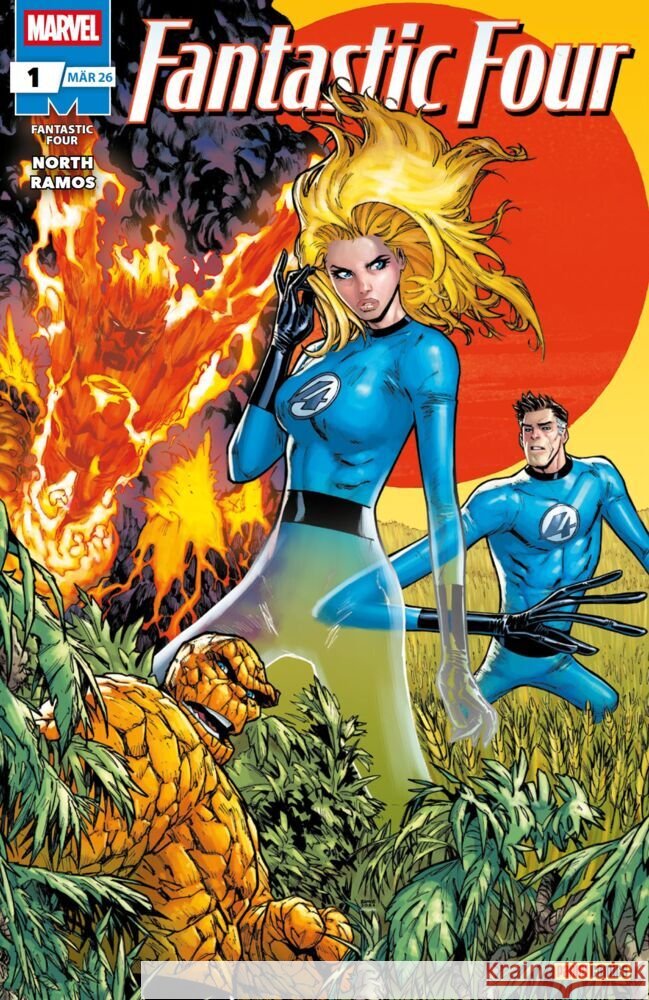 Fantastic Four - Neustart (2. Serie) North, Ryan, Ramos, Humberto 9783741646584 Panini Manga und Comic - książka