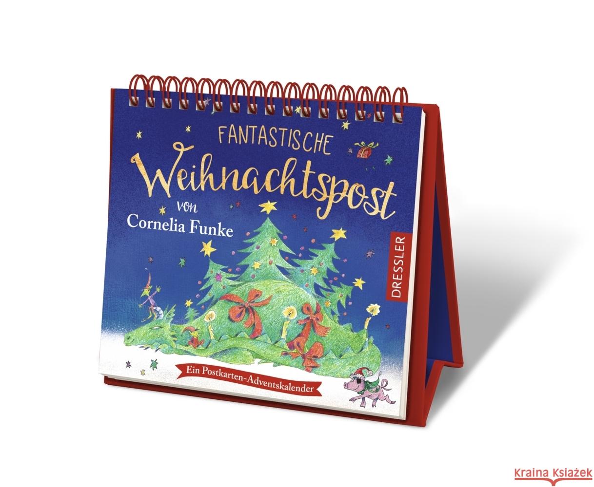 Fantastische Weihnachtspost von Cornelia Funke Funke, Cornelia 4260160882526 Dressler - książka