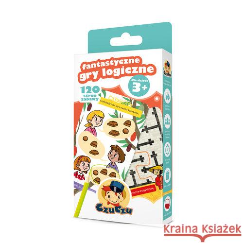 Fantastyczne gry logiczne 3+  9788364039515 Bright Junior Media - książka