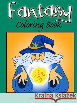 Fantasy Coloring Book Jasmine Taylor 9780359573509 Lulu.com - książka