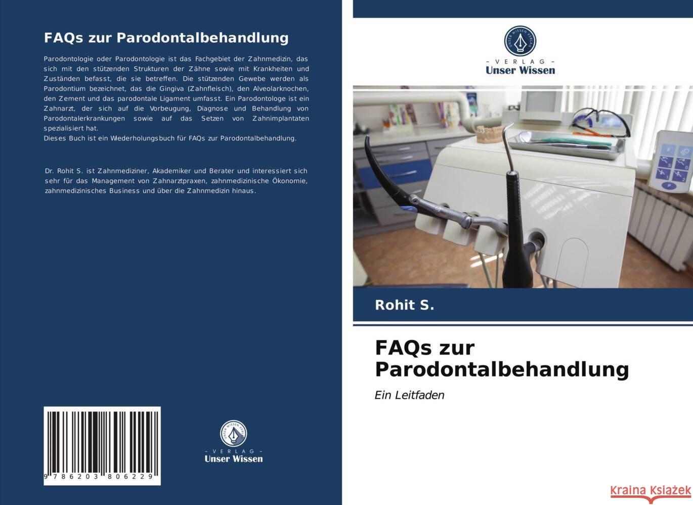 FAQs zur Parodontalbehandlung S., Rohit 9786203806229 Verlag Unser Wissen - książka