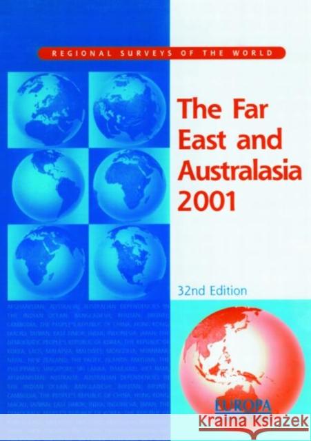 FAR EAST & AUSTRALASIA 2001    9781857430806 Taylor & Francis - książka