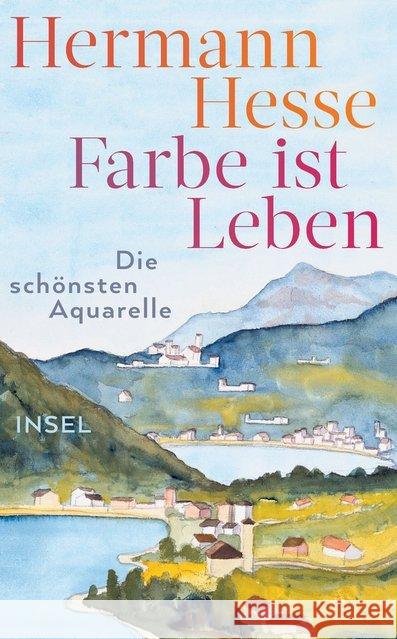 Farbe ist Leben Hesse, Hermann 9783458364986 Insel Verlag - książka