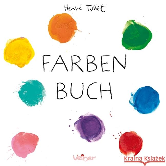 Farben Buch Tullet, Hervé 9783841101907 Velber Buchverlag - książka