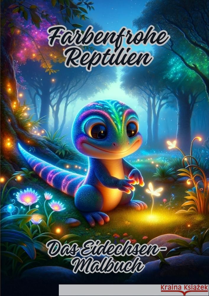 Farbenfrohe Reptilien Kluge, Diana 9783384110916 tredition - książka