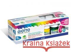 Farby Tempera Escolar 12 kolorów + pędzelek GIOTTO  8000825004803 Fila - książka