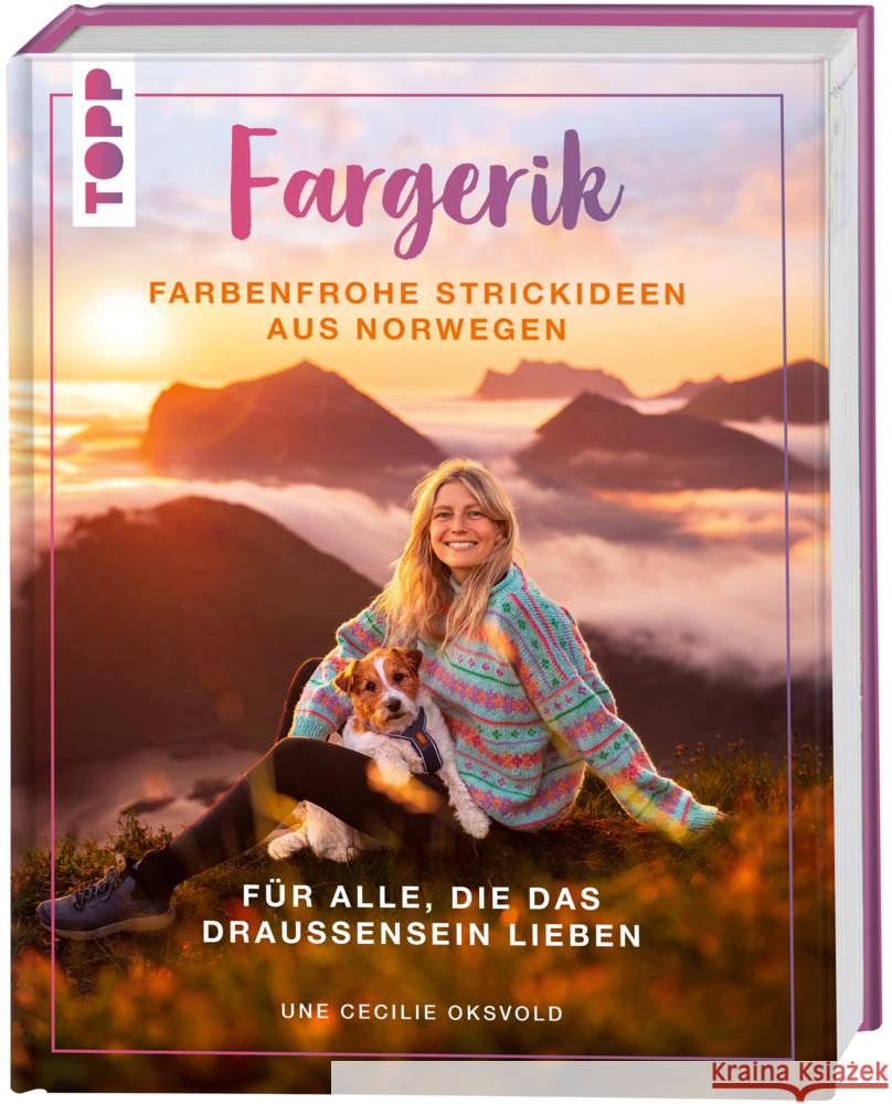 Fargerik - Farbenfrohe Strickideen aus Norwegen Oksvold, Une Cecilie 9783735871510 Frech - książka