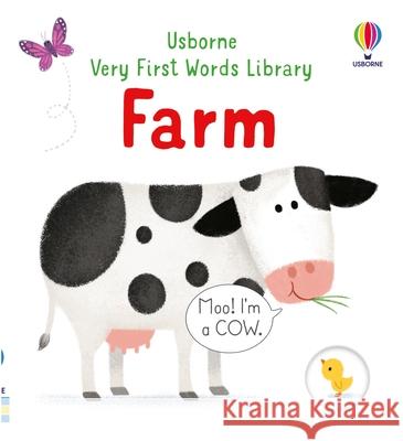 Farm Matthew Oldham 9781474998208 Usborne Publishing Ltd - książka