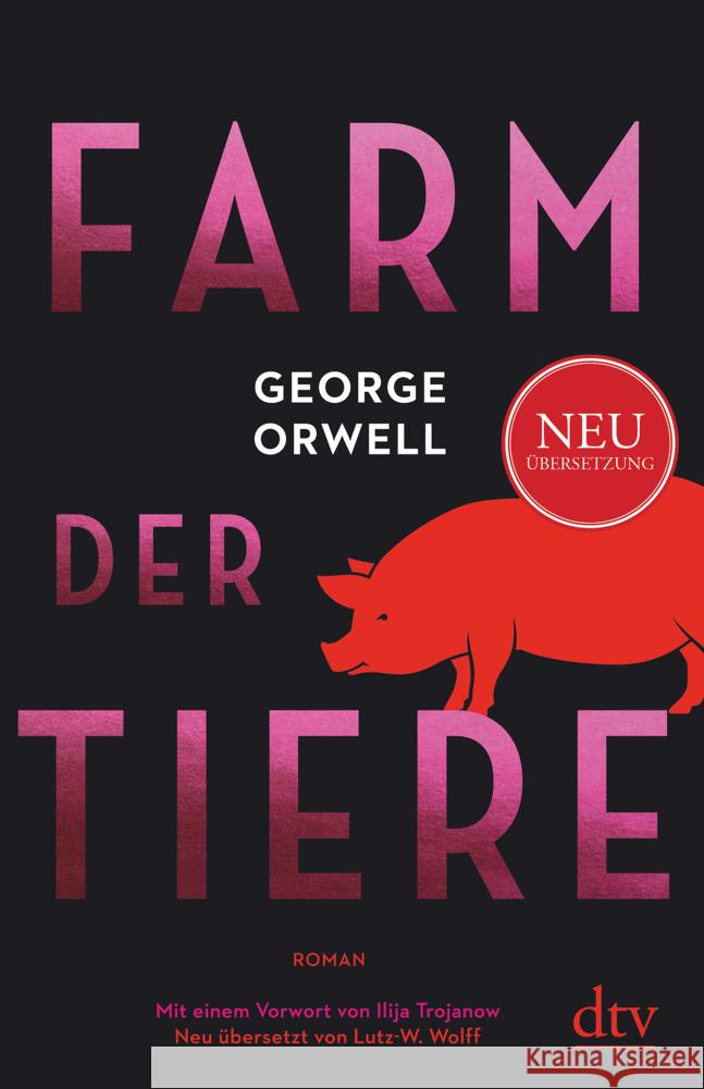 Farm der Tiere Orwell, George 9783423282666 DTV - książka