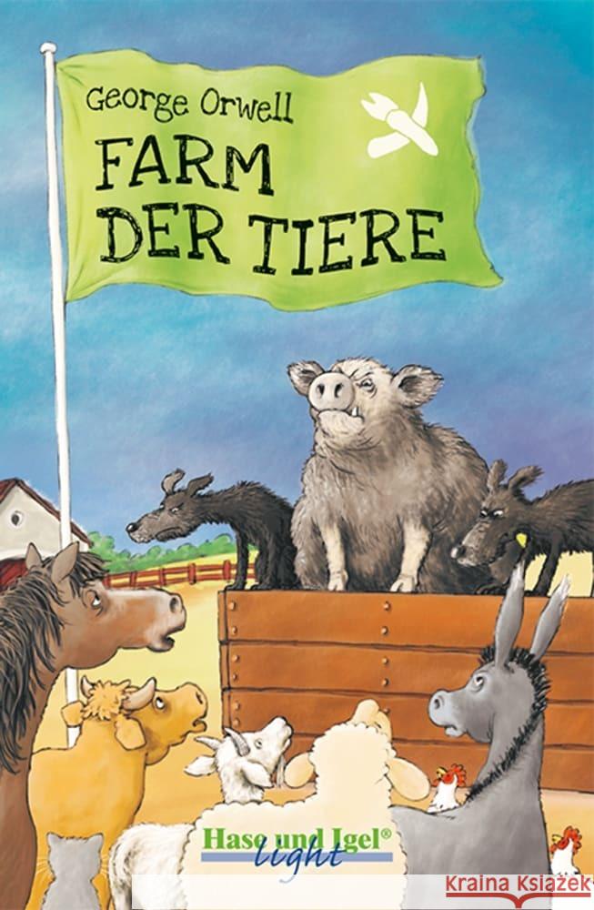 Farm der Tiere Orwell, George 9783863162450 Hase und Igel - książka