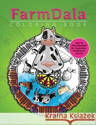 FarmDala Coloring Book Laurren Darr 9781943356270 Left Paw Press, LLC - książka