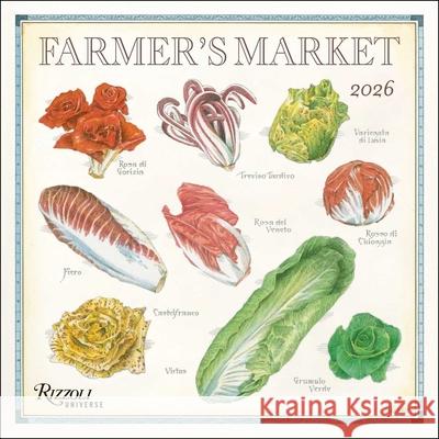 Farmer's Market 2026 Wall Calendar John Burgoyne 9780789348371 Universe Publishing - książka