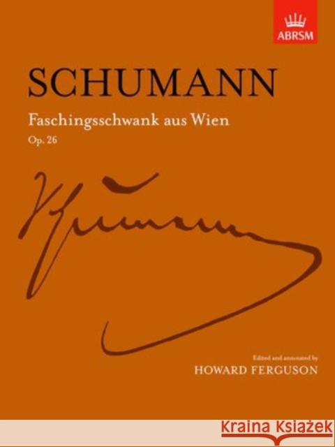 Faschingsschwank aus Wien, Op. 26  9781854723468 Associated Board of the Royal Schools of Musi - książka