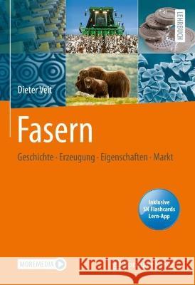 Fasern, m. 1 Buch, m. 1 E-Book Veit, Dieter 9783662644683 Springer Vieweg - książka