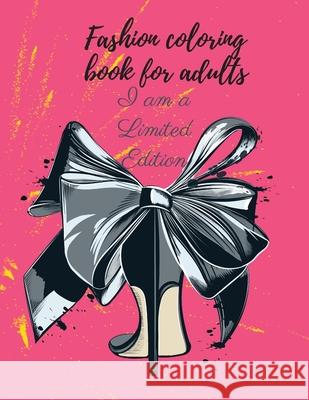 Fashion coloring book for adults Cristie Jameslake 9781716352621 Cristina Dovan - książka