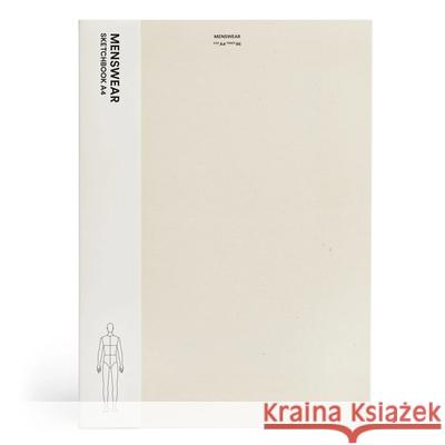 Fashionary Menswear Sketchbook A4 Fashionary 9789887711155 Fashionary International Limited - książka