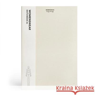 Fashionary Womenswear Sketchbook A5 Fashionary 9789887710813 Fashionary International Limited - książka