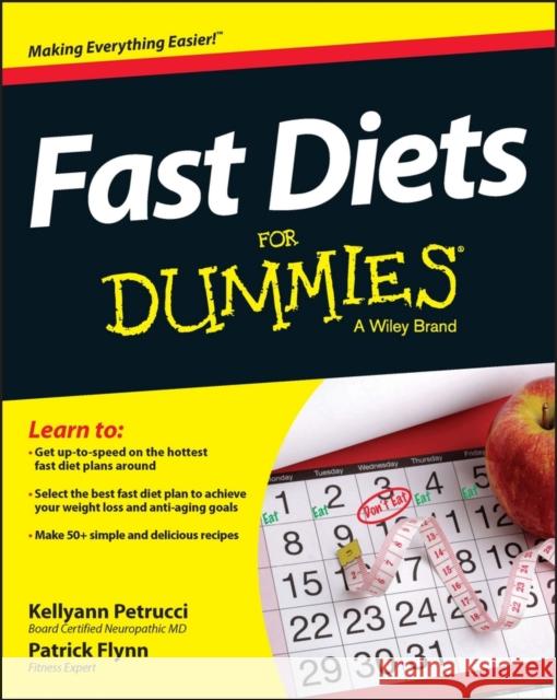 Fast Diets for Dummies Petrucci, Kellyann 9781118775080  - książka