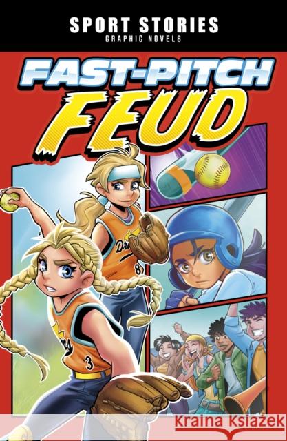 Fast-Pitch Feud JAKE MADDOX 9781398242562 Capstone Global Library Ltd - książka