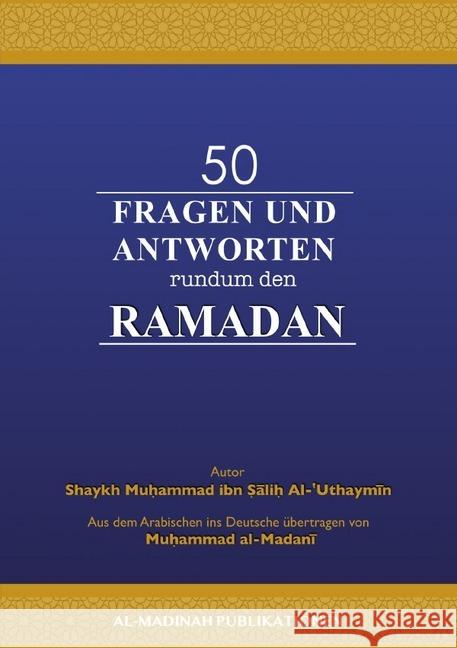 Fastenkatalog Genel, Muhammed 9783748534693 epubli - książka