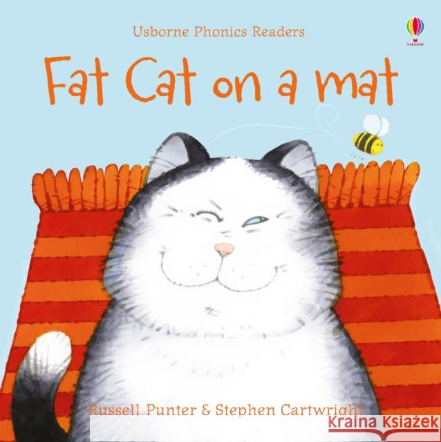 Fat cat on a mat Russell Punter 9781474970105 Usborne Publishing Ltd - książka