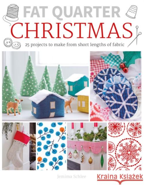 Fat Quarter: Christmas J Schlee 9781784943530 GMC Publications - książka
