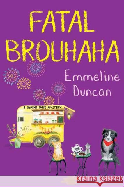 Fatal Brouhaha Emmeline Duncan 9781496744906 Kensington Cozies - książka