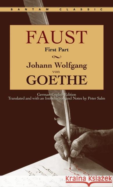 Faust Johann Wolfgang Vo Johann Wolfgang Von Goethe Peter Salm 9780553213485 Bantam Classics - książka