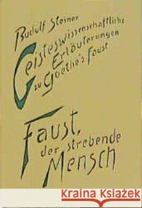 Faust, der strebende Mensch : 14 Vorträge, Berlin 1911, Dornach 1915/16 u. Straßburg 1910. Vorw. Marie Steiner Steiner, Rudolf   9783727427206 Rudolf Steiner Verlag - książka