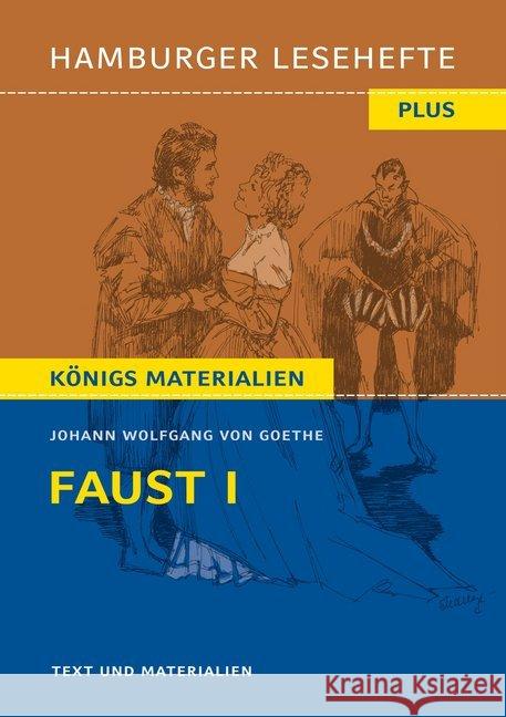 Faust I : Hamburger Leseheft plus Königs Materialien Goethe, Johann Wolfgang von 9783804425972 Hamburger Lesehefte - książka